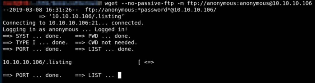 Infraestructure hacking: FTP Protocol